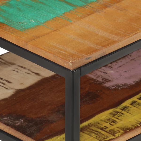 vidaXL TV Cabinet 130x30x45 cm Solid Reclaimed Wood