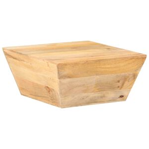 vidaXL Coffee Table V-shape 66x66x30 cm Solid Mango Wood