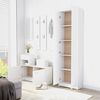 vidaXL Hallway Wardrobe White 55x25x189 cm Engineered Wood