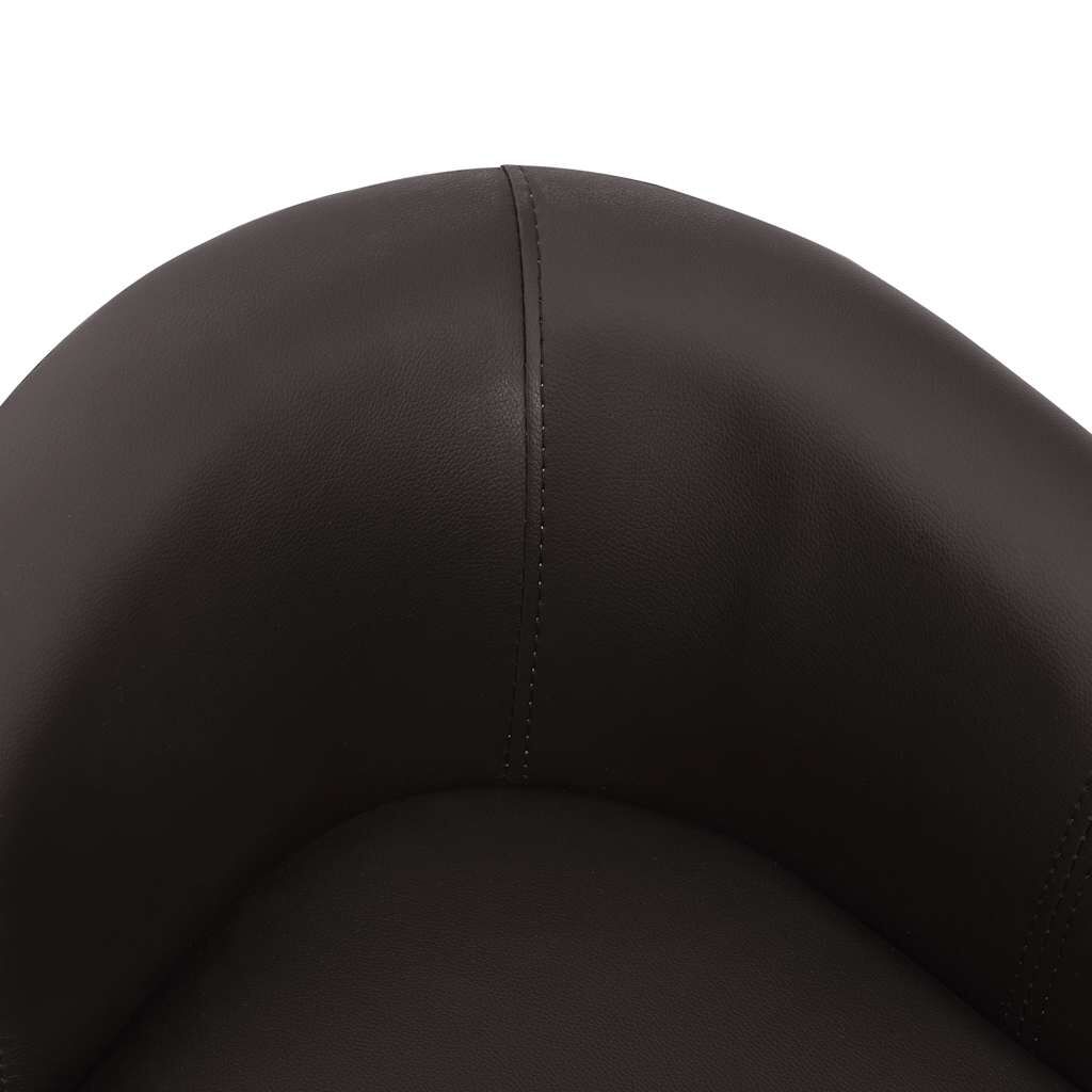 vidaXL Dog Sofa Brown 67x41x39 cm Faux Leather