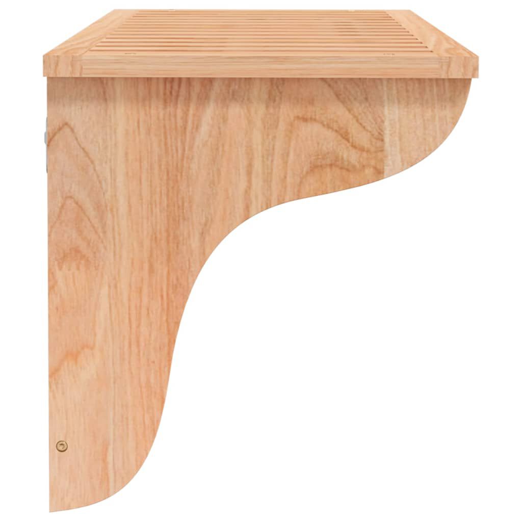 vidaXL Towel Rack 60x30x35 cm Solid Wood Walnut