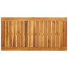 vidaXL Garden Dining Table 110x56x75 cm Solid Wood Acacia