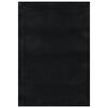 vidaXL Washable Rug Soft Shaggy Black 160x230 cm Anti Slip