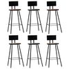 vidaXL Bar Set 7 Piece Solid Reclaimed Wood Multicolour