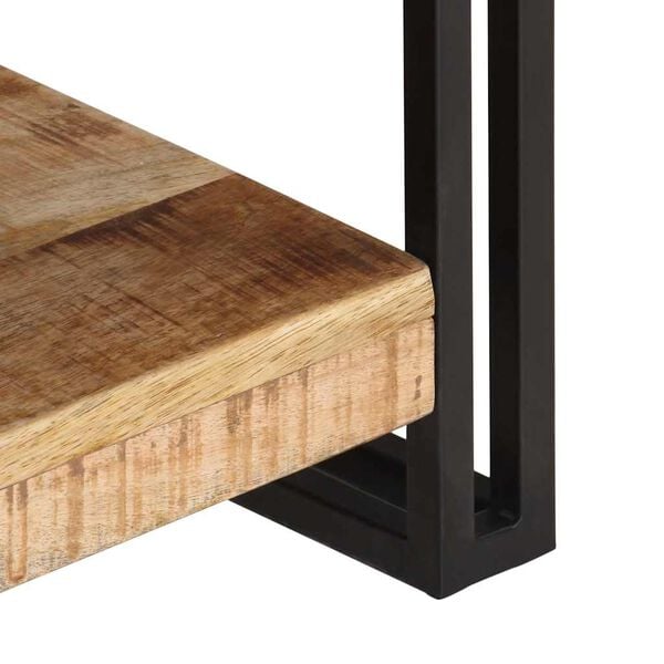 vidaXL TV Cabinet 120x30x40 cm Rough Mango Wood