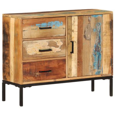 vidaXL Sideboard 88x30x73 cm Solid Reclaimed Wood