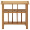 vidaXL Magazine Table 45x27x42 cm Solid Oak Wood