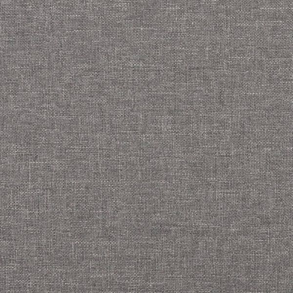 vidaXL 2-Seater Sofa with Pillows&Cushions Light Grey 140 cm Fabric