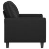 vidaXL Sofa Chair Black 60 cm Faux Leather