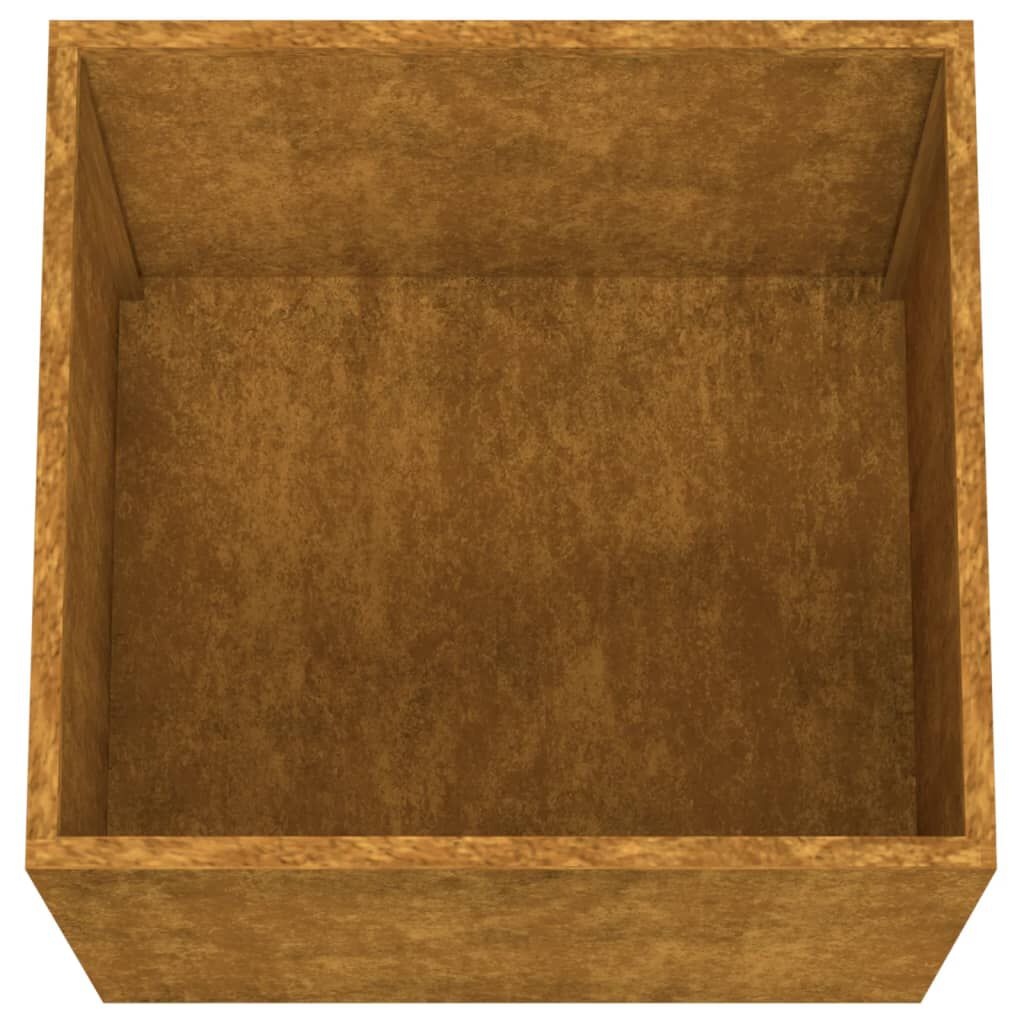 vidaXL Planter 32x30x29 cm Corten Steel