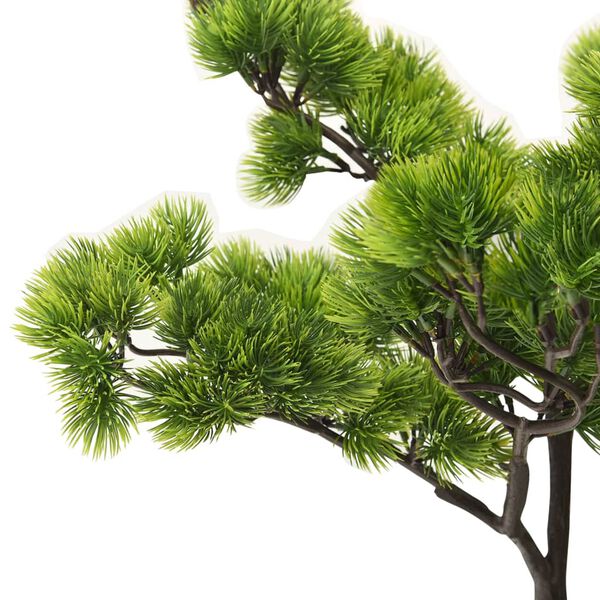 vidaXL Artificial Pinus Bonsai with Pot 60 cm Green