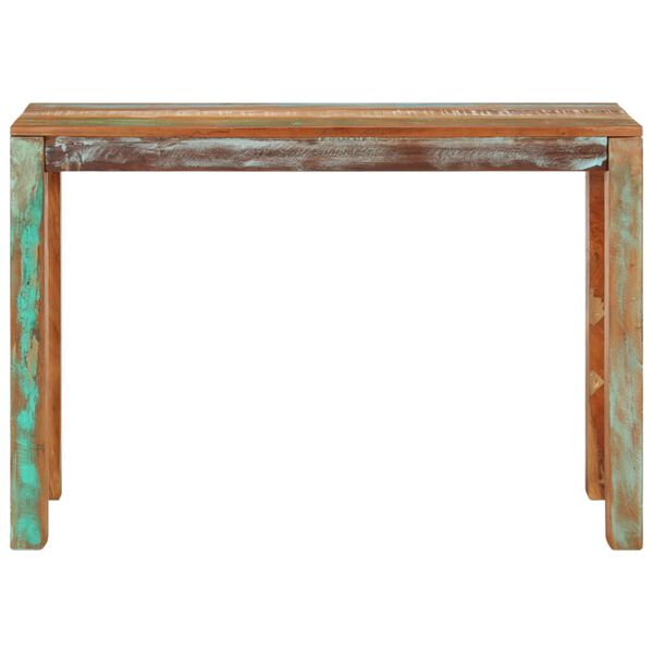 vidaXL Console Table 110x35x76 cm Solid Reclaimed Wood
