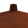 vidaXL Fire Pit Brown 80 x 80 x 43 cm Weathering Steel