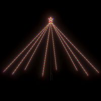 vidaXL Christmas Tree Lights Indoor Outdoor 576 LEDs Colourful 3,6 m