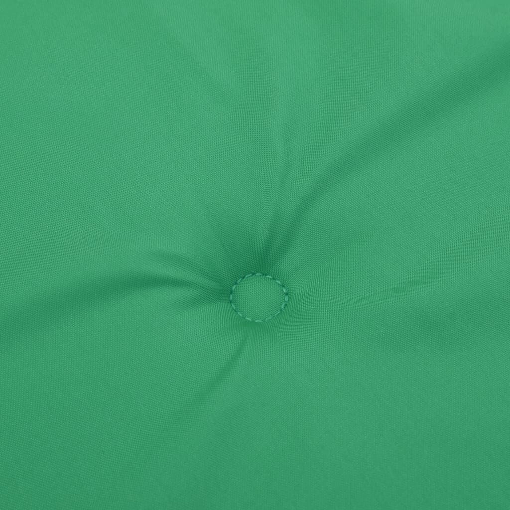 vidaXL Garden Chair Cushions 2 pcs Green 50x50x3 cm Oxford Fabric
