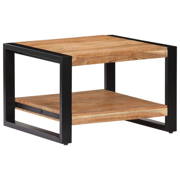 vidaXL Coffee Table 60x60x40 cm Solid Acacia Wood
