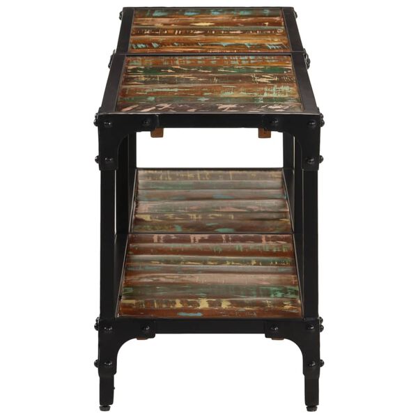 vidaXL TV Cabinet 150x30x41 cm Solid Wood Reclaimed