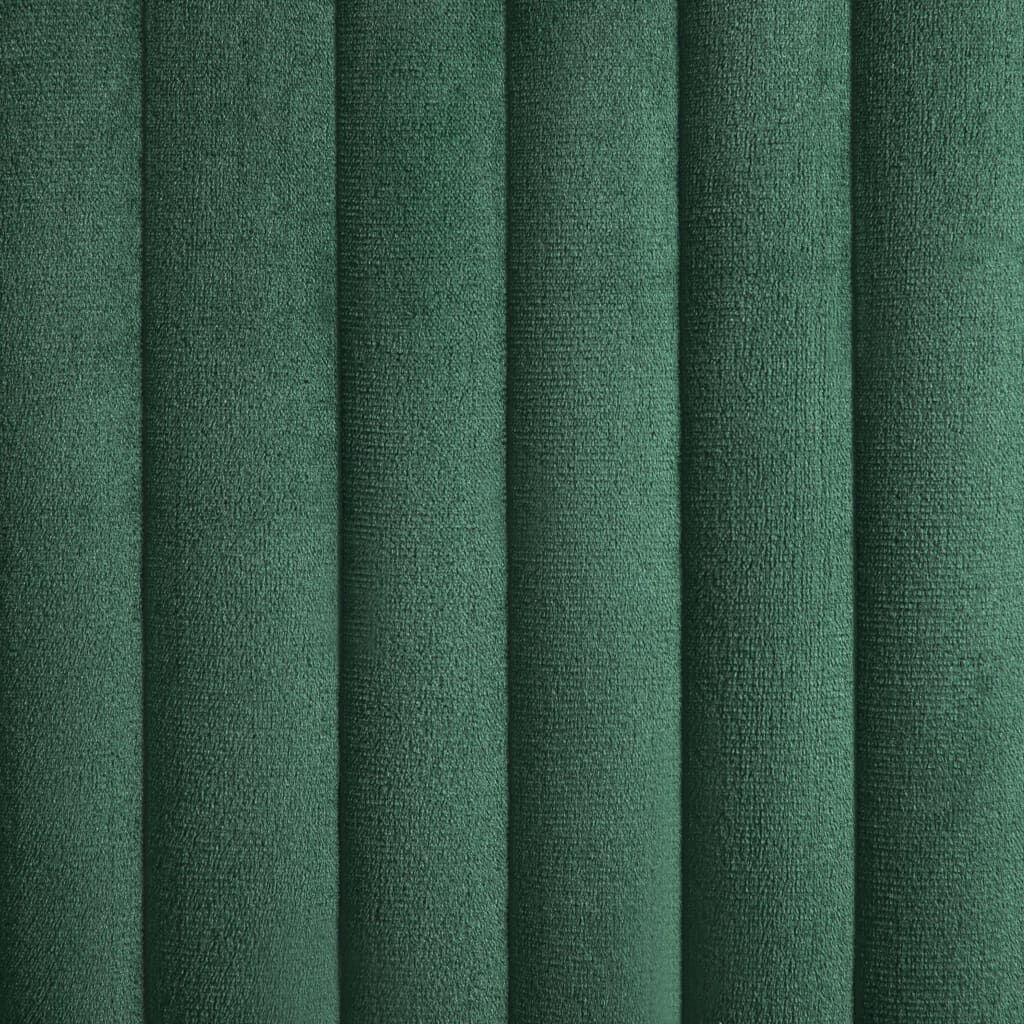 vidaXL Dining Chairs 6 pcs Green Velvet