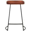 vidaXL Gavin Bar Stools 2 pcs 45x40x63 cm Solid Wood Mango