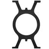 vidaXL Bench Legs 2 pcs O-Frame Cast Iron