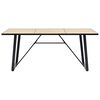 vidaXL Dining Table Oak 200x100x75 cm MDF