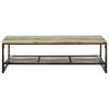 vidaXL Coffee Table 110x60x35 cm Solid Reclaimed Wood