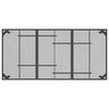 vidaXL 7 Piece Garden Dining Set Anthracite Metal Mesh