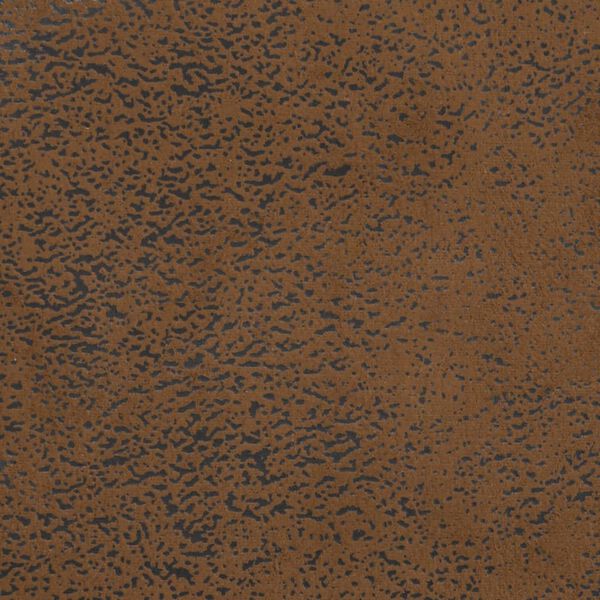 vidaXL Chesterfield Sofa with Bolsters 3-Seater Brown Faux Suede Leather