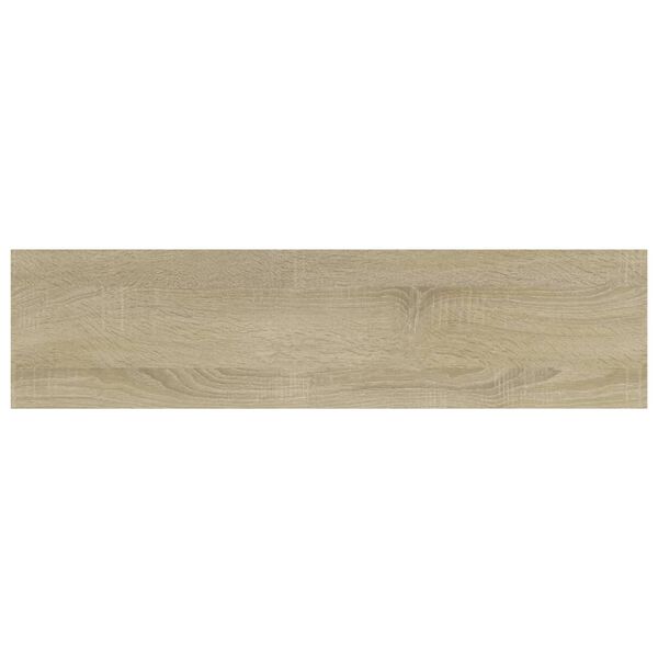 vidaXL Bookshelf Boards 4 pcs Sonoma Oak 40x10x1.5 cm Engineered Wood