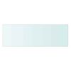 vidaXL Shelves 2 pcs Panel Glass Clear 60x20 cm