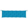 vidaXL Garden Bench Cushions 2pcs Light Blue 180x50x7cm Oxford Fabric