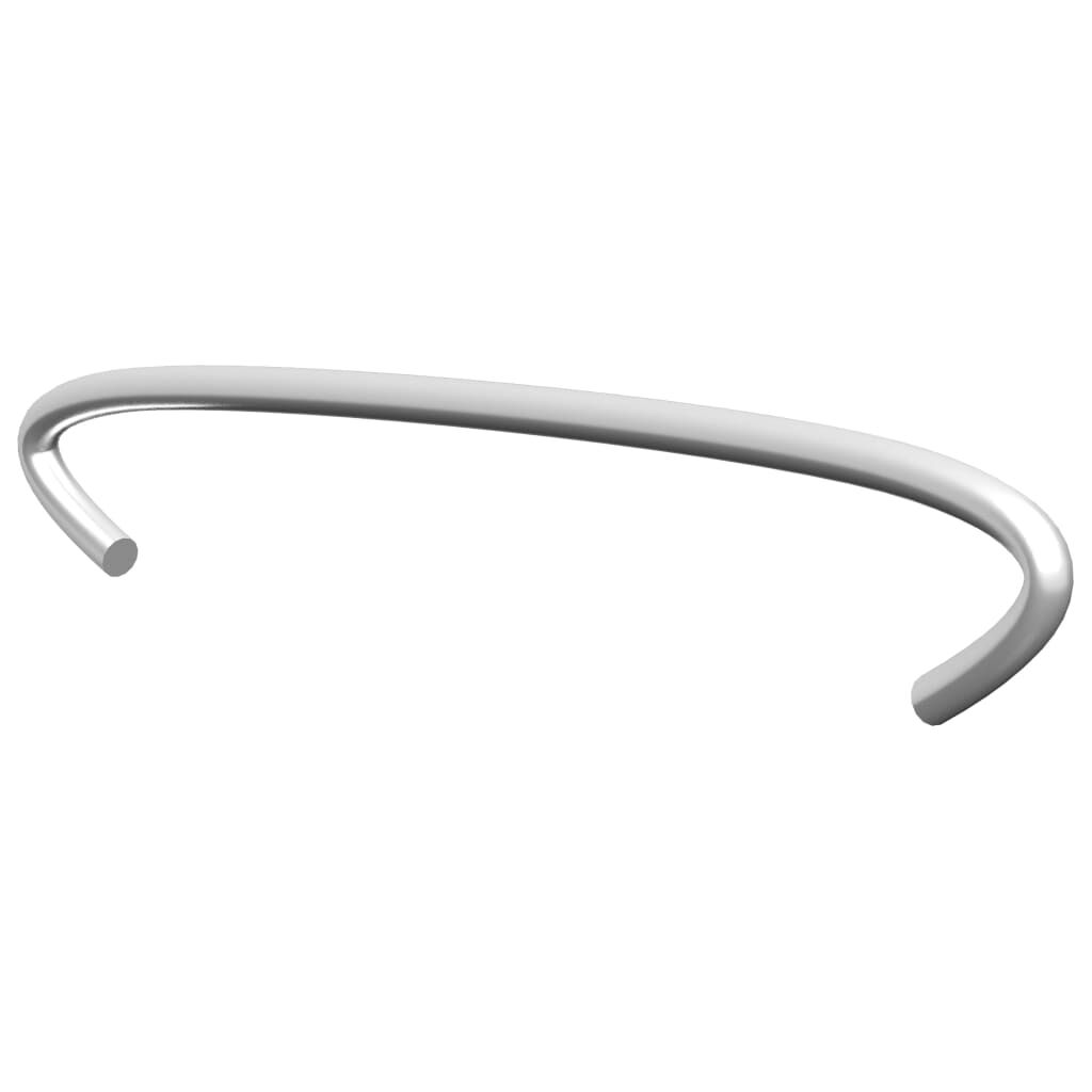 vidaXL Gabion Hooks 50 pcs Galvanised Steel 10 cm