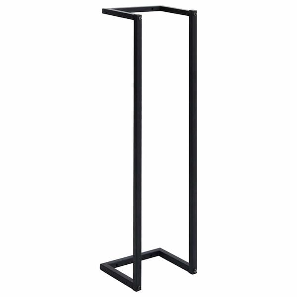 vidaXL Towel Rack Black 25x20x95 cm Iron