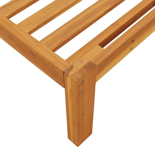 vidaXL 3 Piece Garden Pallet Sofa Set with Cushions Solid Wood Acacia