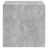 vidaXL Wall Cabinets 2 pcs Concrete Grey 37x37x37 cm Engineered Wood