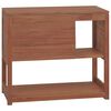 vidaXL Bathroom Cabinet 85x40x75 cm Solid Wood Teak