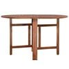 vidaXL Garden Table 120x70x74 cm Solid Acacia Wood