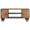 vidaXL TV Cabinet 110x30x49 cm Solid Reclaimed Wood