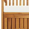 vidaXL Garden Storage Bench Solid Acacia Wood 120x63x84 cm