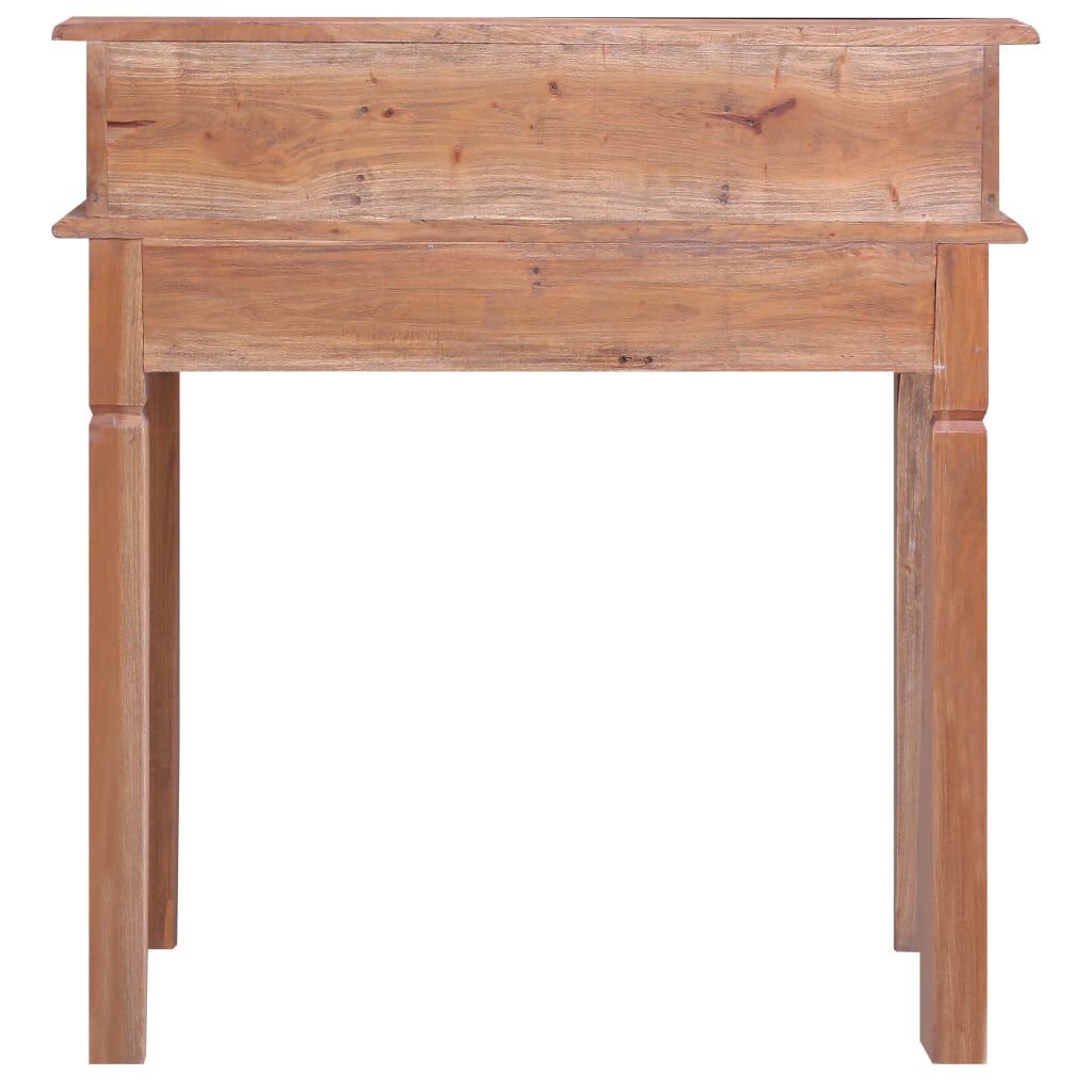 vidaXL Writing Desk with Drawers 90x50x101 cm Solid Mahogany Wood