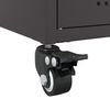 vidaXL Sideboard Black 100.5x39x72 cm Steel