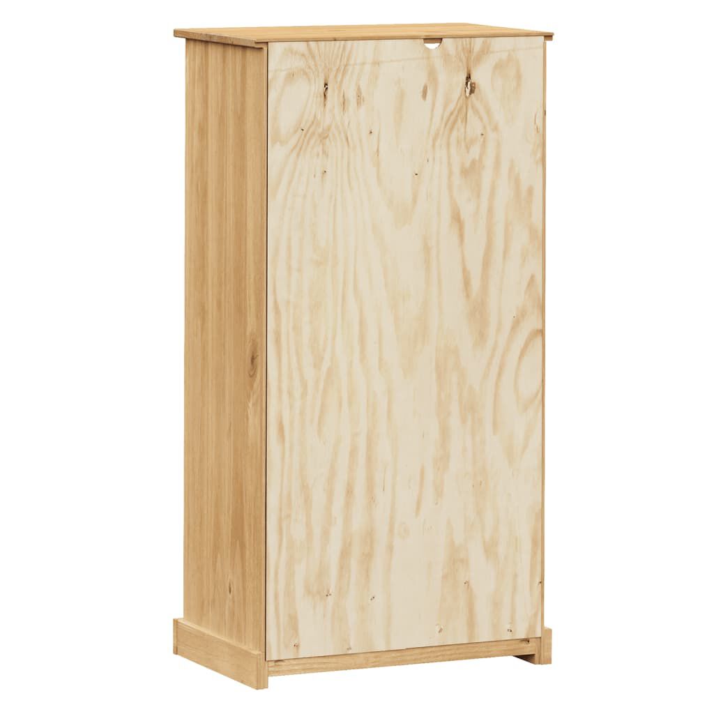 vidaXL Bookcase VIGO 60x35x114.5 cm Solid Wood Pine