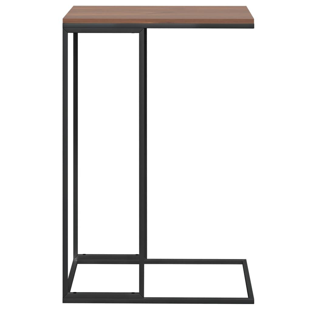 vidaXL Side Table Black 40x30x59 cm Engineered Wood