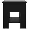 vidaXL Coffee Table Black 40x40x42 cm Engineered Wood