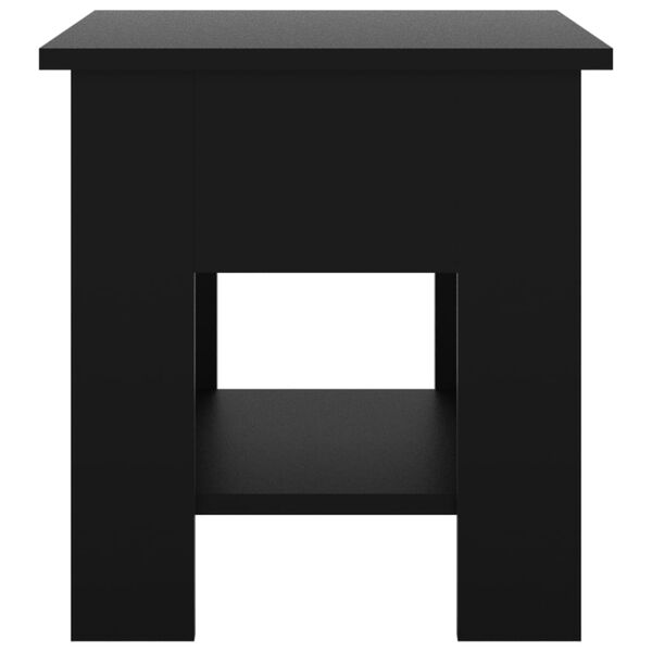 vidaXL Coffee Table Black 40x40x42 cm Engineered Wood
