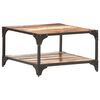 vidaXL Coffee Table 60x60x35 cm Solid Reclaimed Wood
