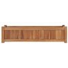 vidaXL Raised Bed 100x30x25 cm Solid Teak Wood