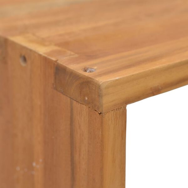vidaXL Bedside Cabinet 40x30x40 cm Solid Teak Wood