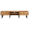 vidaXL TV Cabinet 145x35x35 cm Solid Acacia Wood