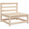 vidaXL 6 Piece Garden Sofa Set Solid Wood Pine
